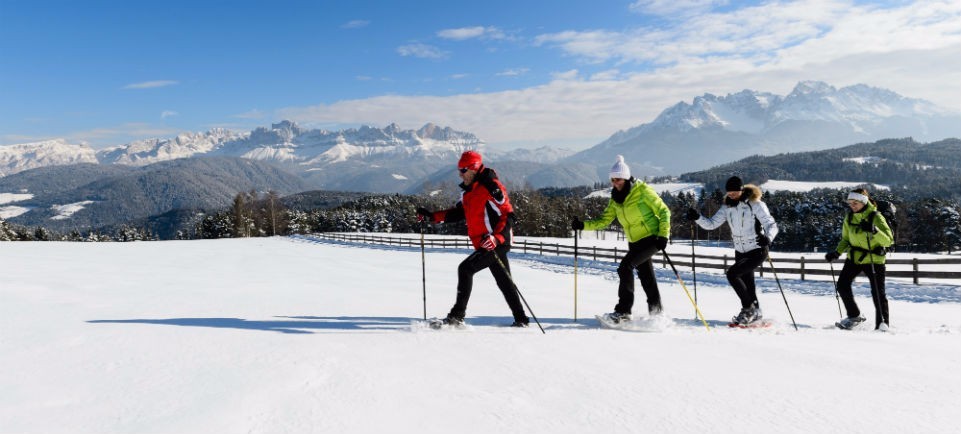 Schneeschuhwandern im Eggental