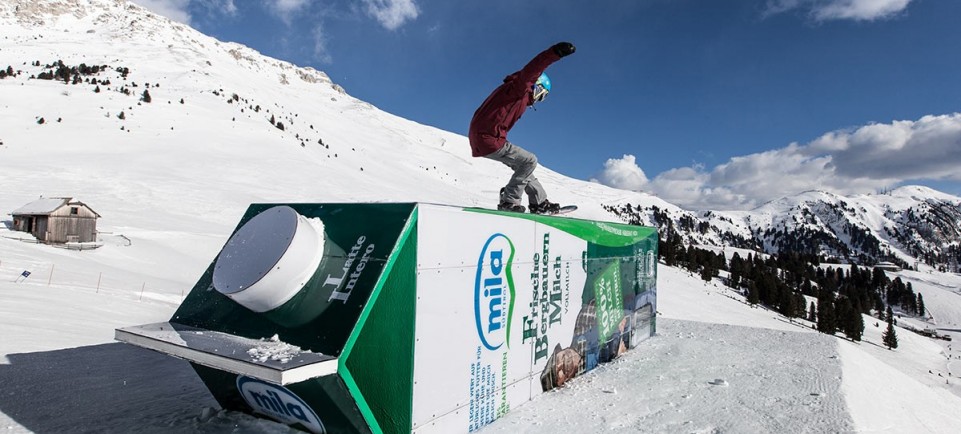 Snow park Obereggen - Dolomites